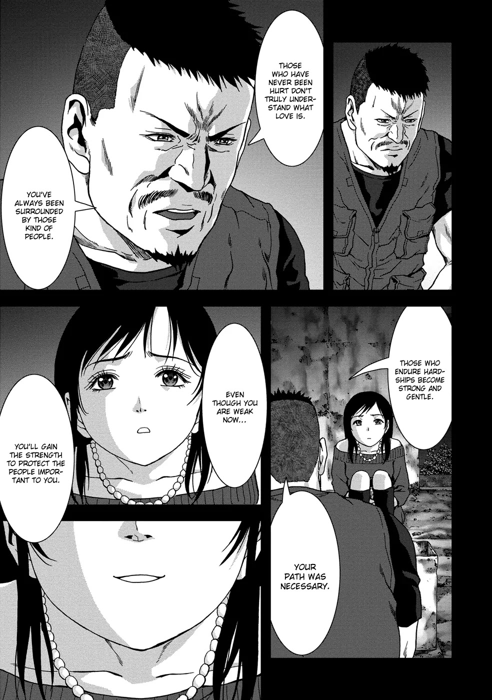 Btooom! Chapter 79 page 36 - Chapter 79: Will to Live • Death Wish