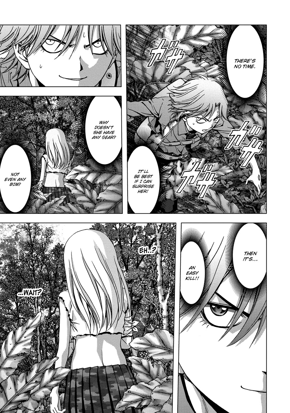 Btooom! Chapter 79 page 4 - Chapter 79: Will to Live • Death Wish