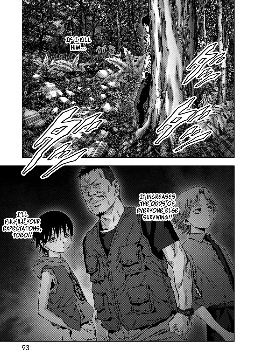 Btooom! Chapter 79 page 42 - Chapter 79: Will to Live • Death Wish