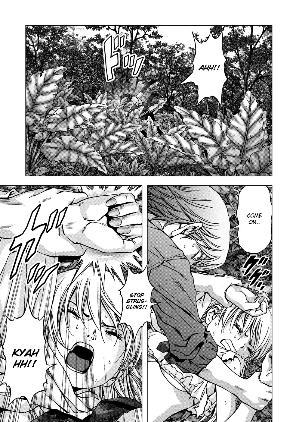 Btooom! Chapter 79 page 8 - Chapter 79: Will to Live • Death Wish