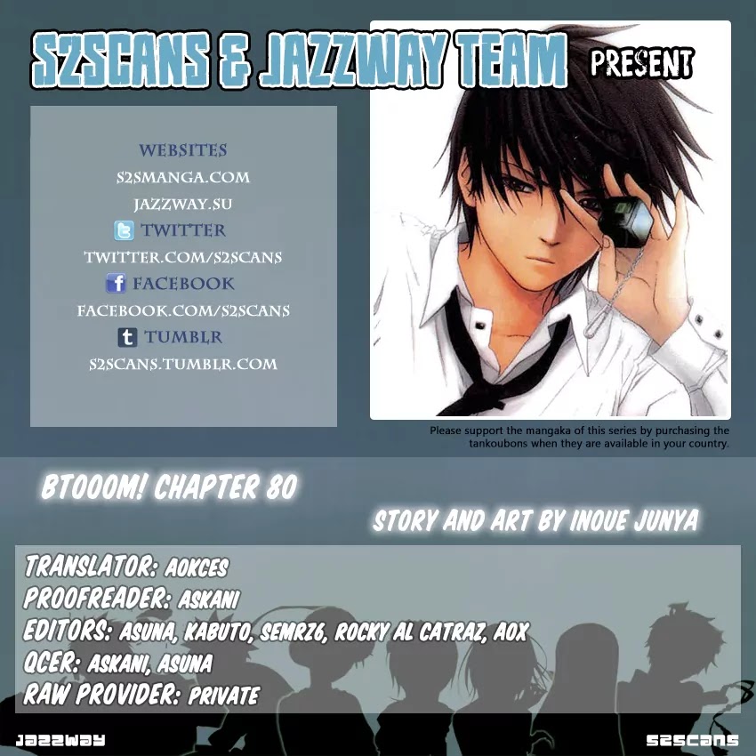 Btooom! Chapter 80 page 1 - Chapter 80: Selfishness (A)