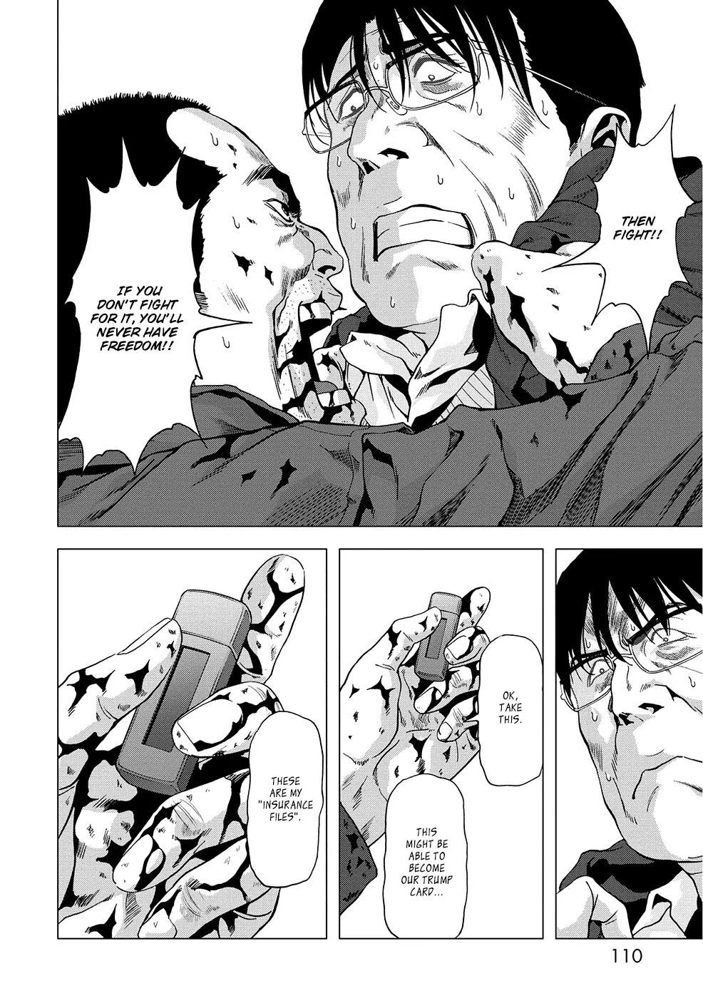 Btooom! Chapter 88 page 11 - Chapter 88: Insurance Files