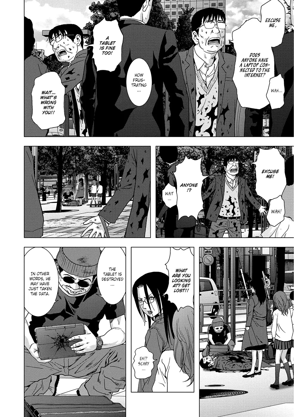 Btooom! Chapter 88 page 15 - Chapter 88: Insurance Files