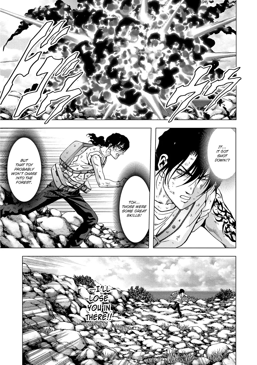 Btooom! Chapter 88 page 34 - Chapter 88: Insurance Files
