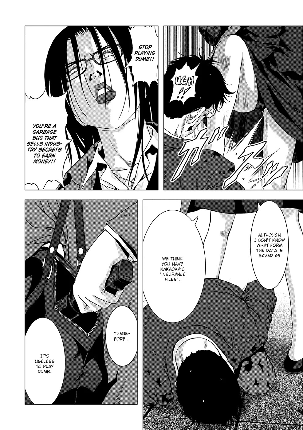 Btooom! Chapter 88 page 41 - Chapter 88: Insurance Files