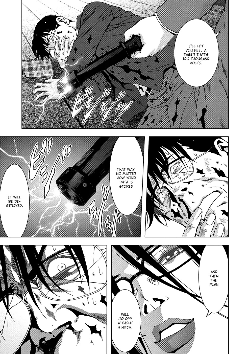 Btooom! Chapter 88 page 42 - Chapter 88: Insurance Files