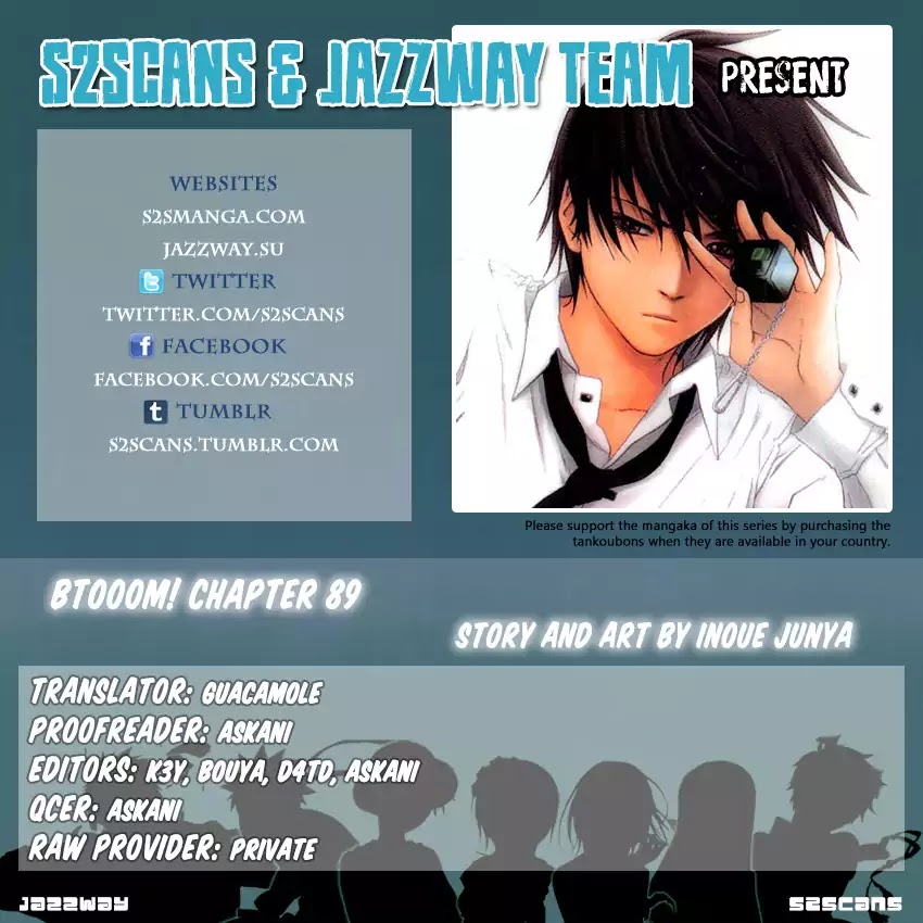 Btooom! Chapter 89 page 1 - Chapter 89: Counterattack Begins