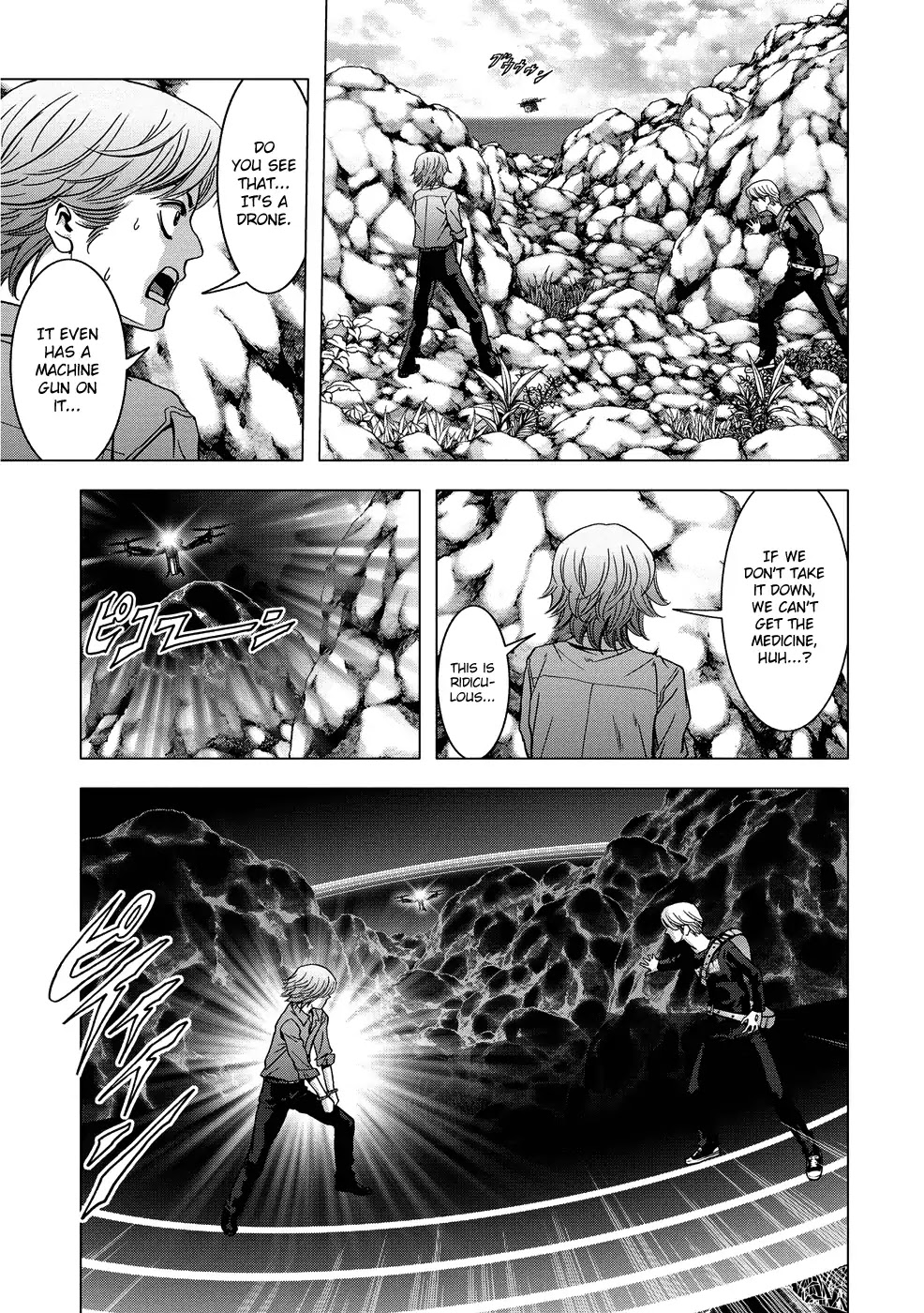 Btooom! Chapter 89 page 15 - Chapter 89: Counterattack Begins