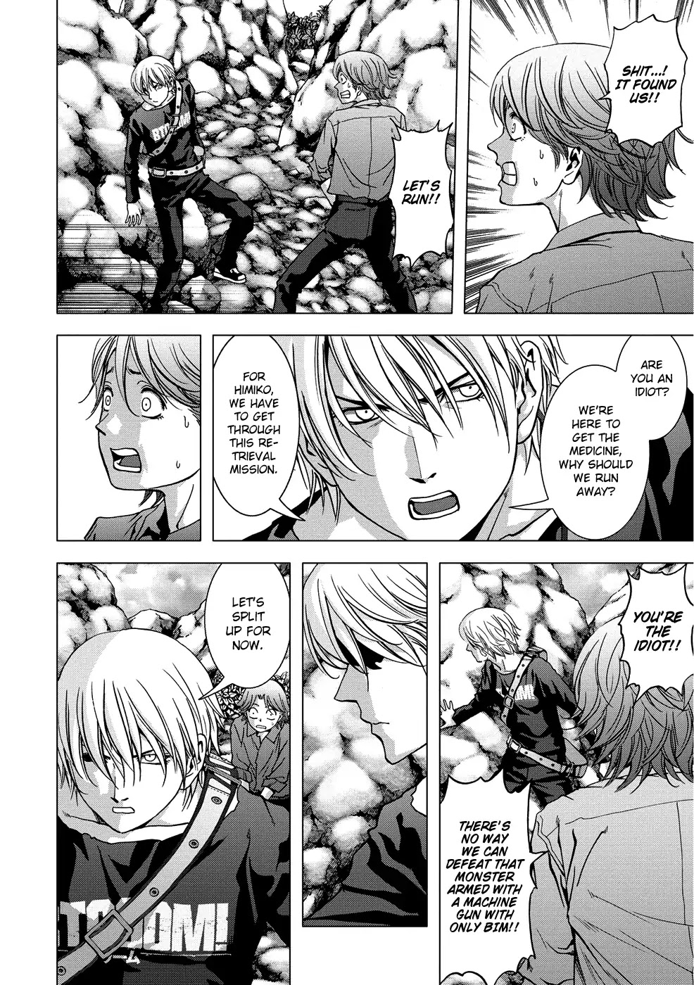 Btooom! Chapter 89 page 16 - Chapter 89: Counterattack Begins