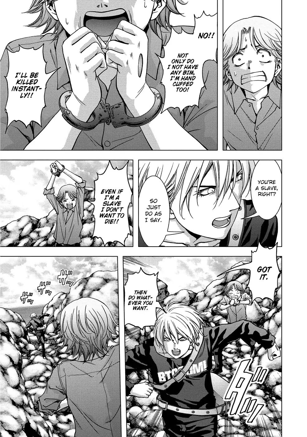 Btooom! Chapter 89 page 17 - Chapter 89: Counterattack Begins