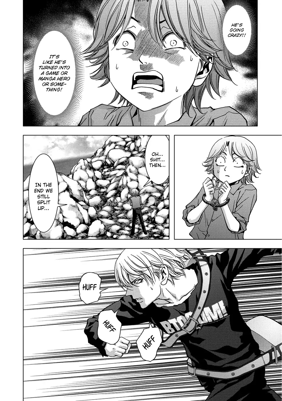Btooom! Chapter 89 page 18 - Chapter 89: Counterattack Begins