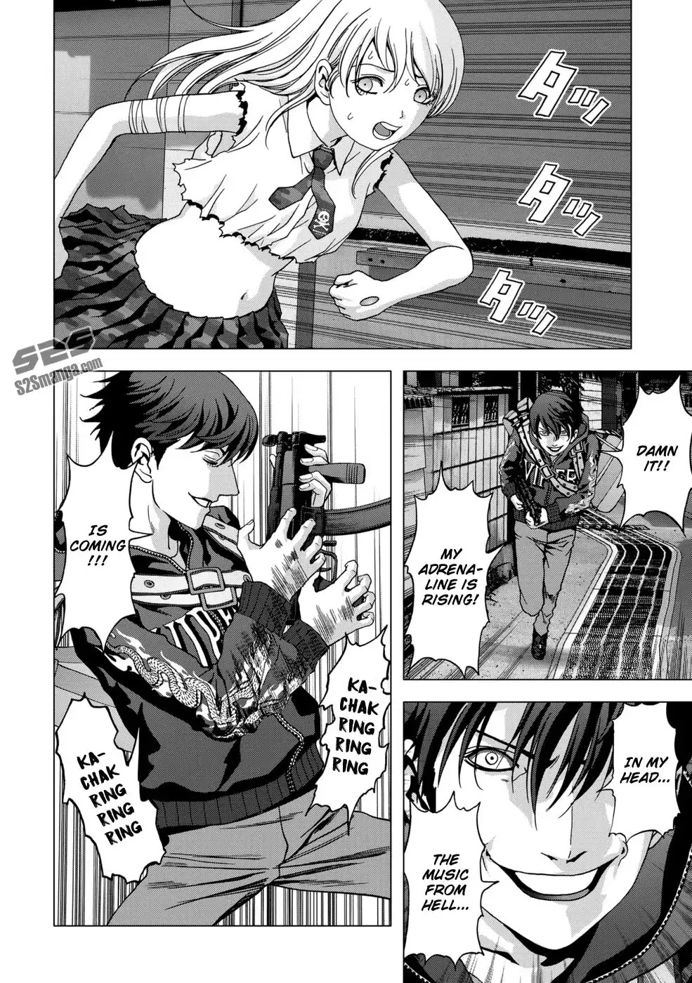 Btooom! Chapter 92 page 14 - Chapter 92: Devil's Poem