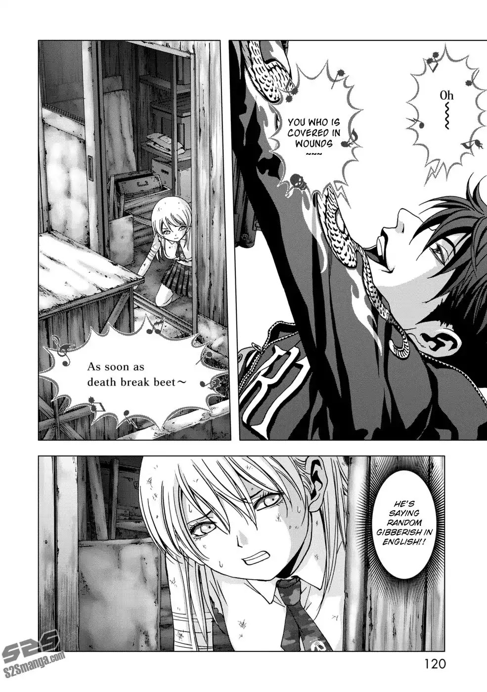 Btooom! Chapter 92 page 20 - Chapter 92: Devil's Poem