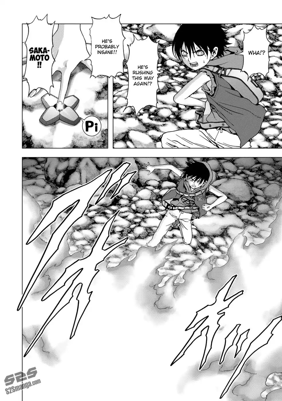 Btooom! Chapter 92 page 34 - Chapter 92: Devil's Poem