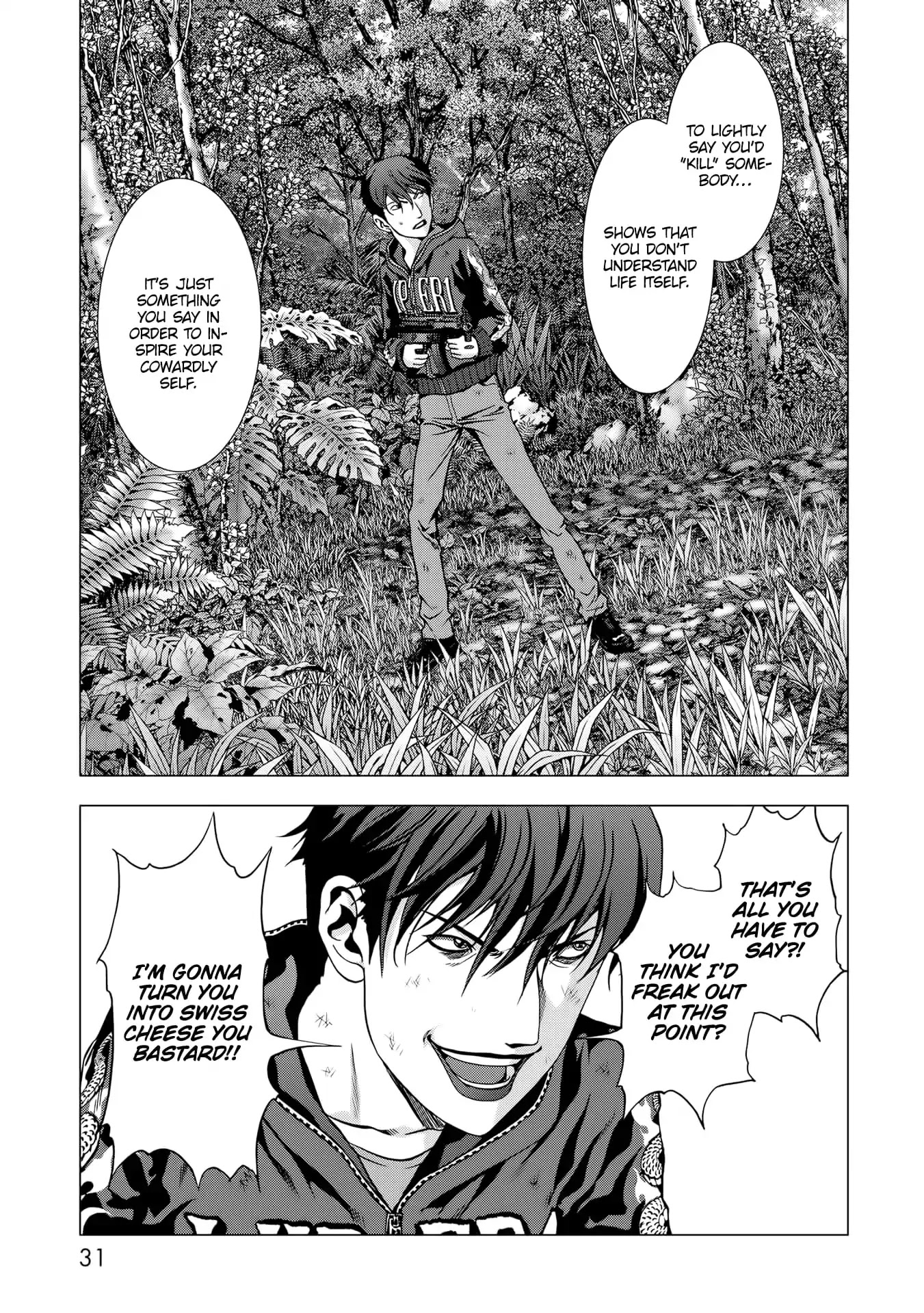 Btooom! Chapter 94 page 32 - Chapter 94: A Place to Die