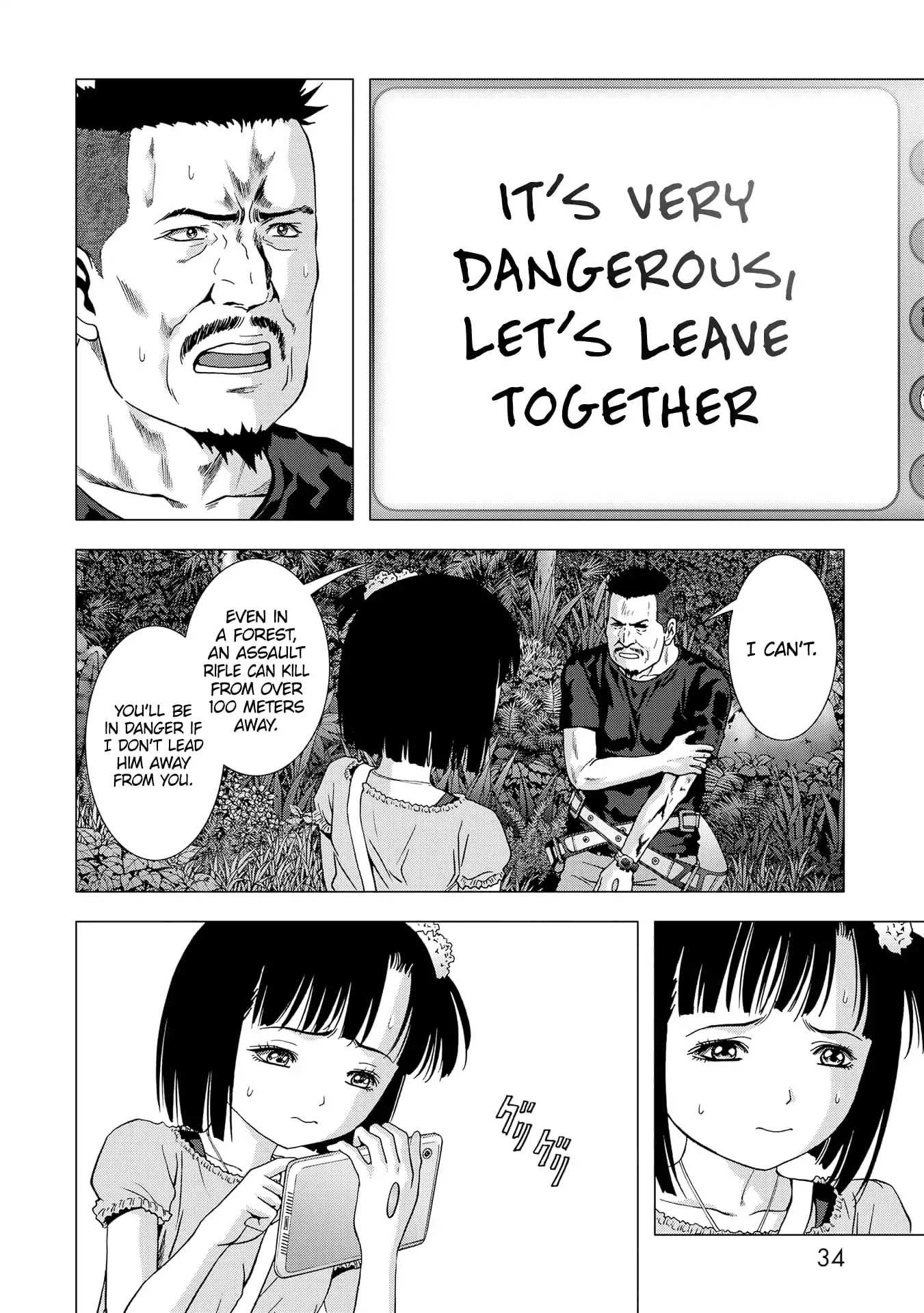 Btooom! Chapter 94 page 35 - Chapter 94: A Place to Die
