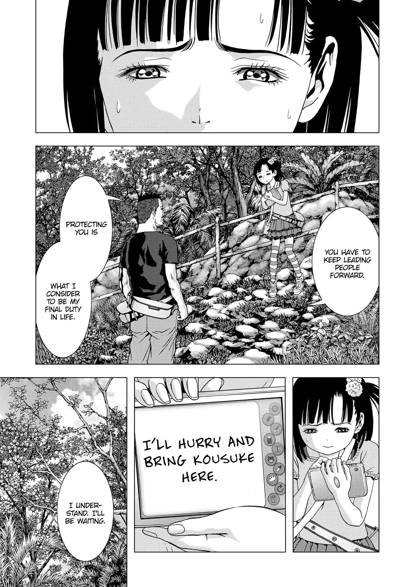 Btooom! Chapter 94 page 38 - Chapter 94: A Place to Die