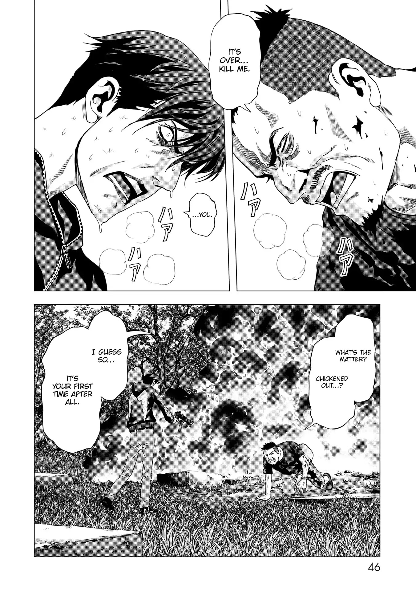 Btooom! Chapter 94 page 47 - Chapter 94: A Place to Die
