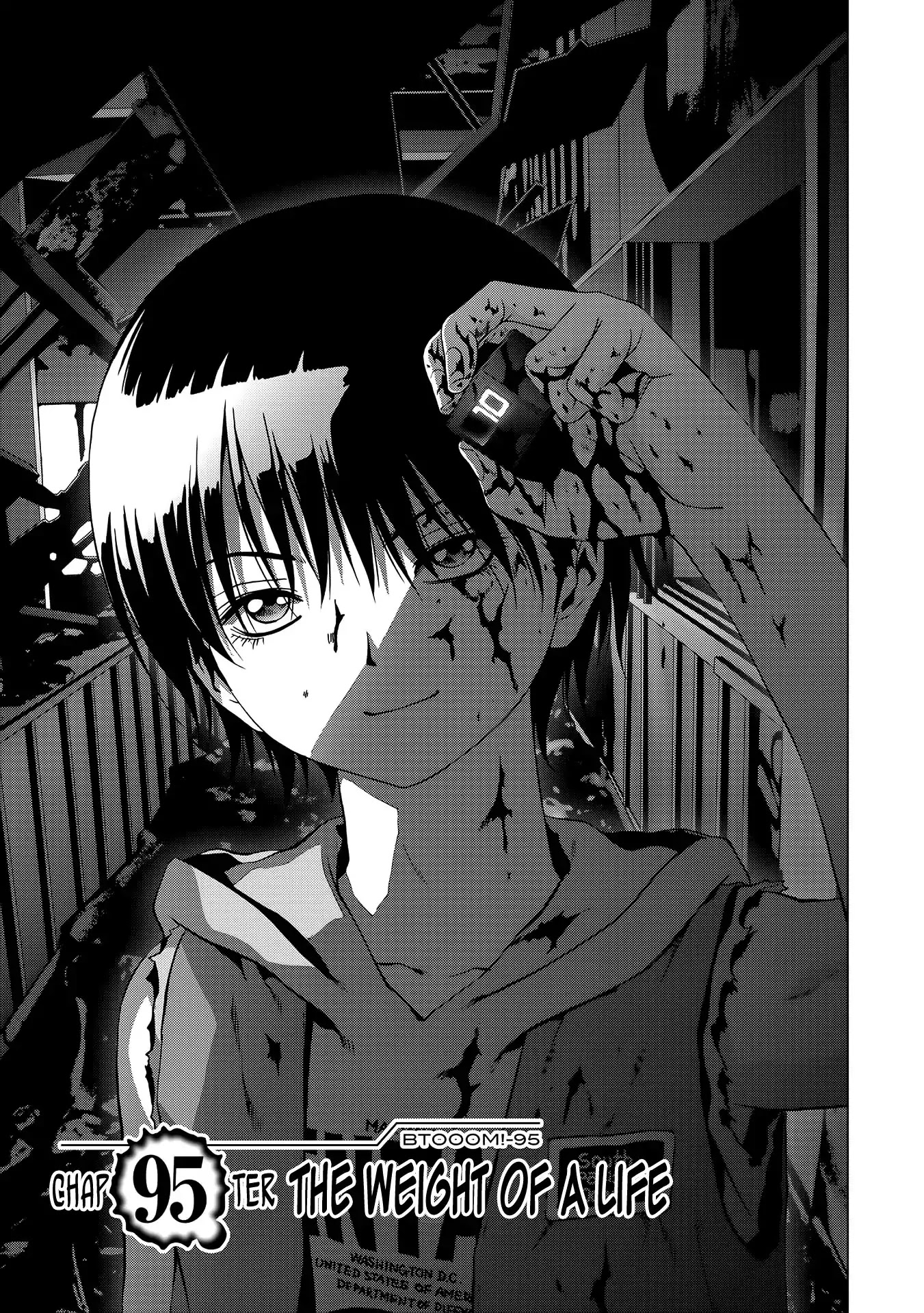 Btooom! Chapter 95 page 1 - Chapter 95: The Weight of a Life