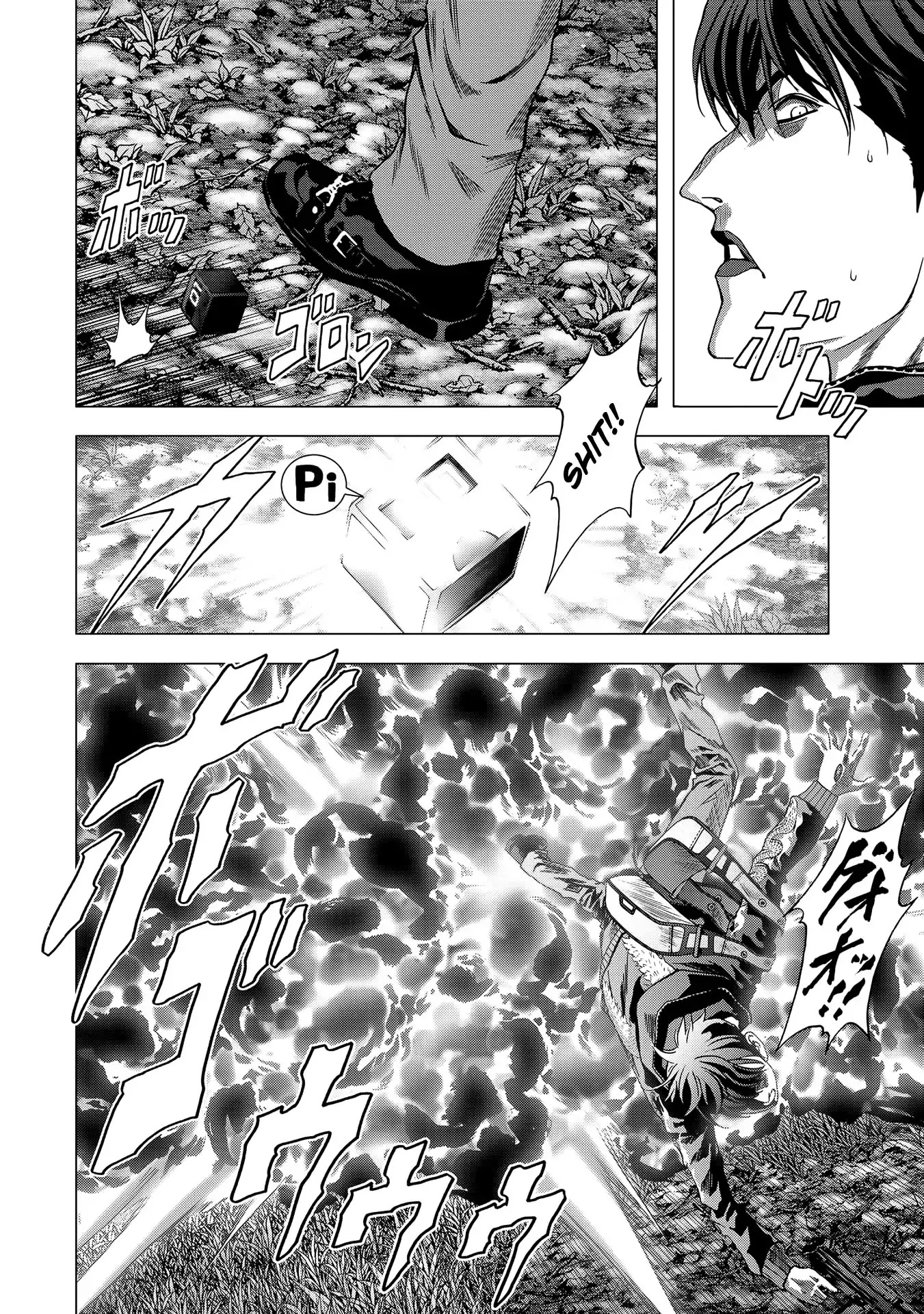Btooom! Chapter 95 page 14 - Chapter 95: The Weight of a Life
