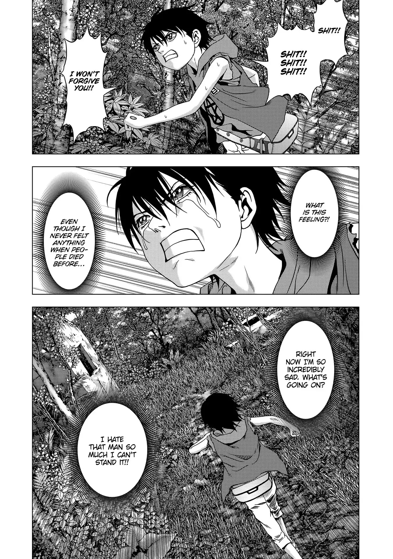 Btooom! Chapter 95 page 16 - Chapter 95: The Weight of a Life