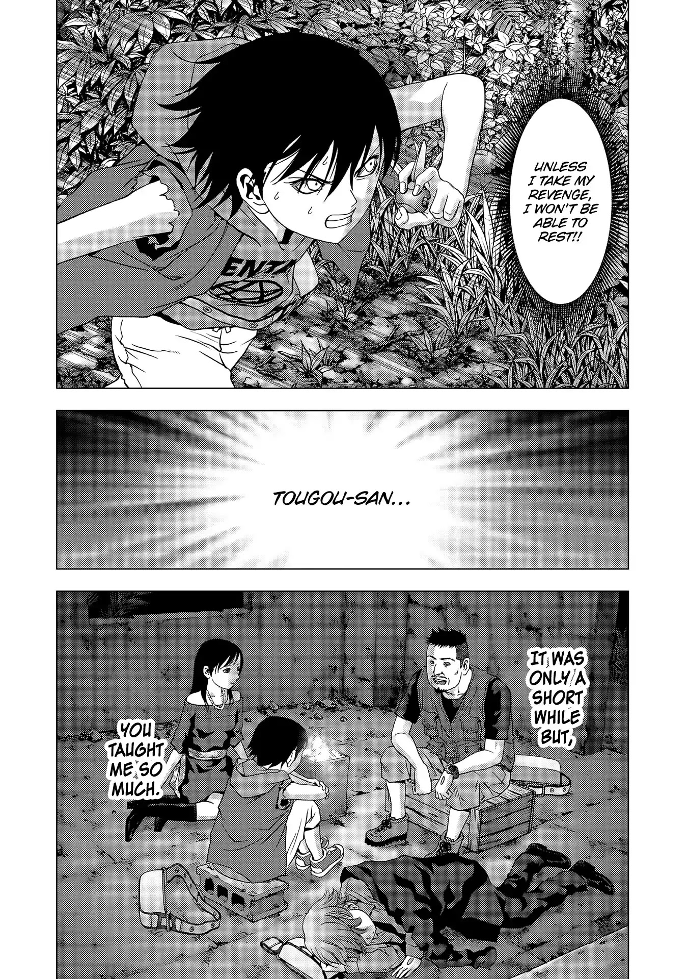 Btooom! Chapter 95 page 30 - Chapter 95: The Weight of a Life