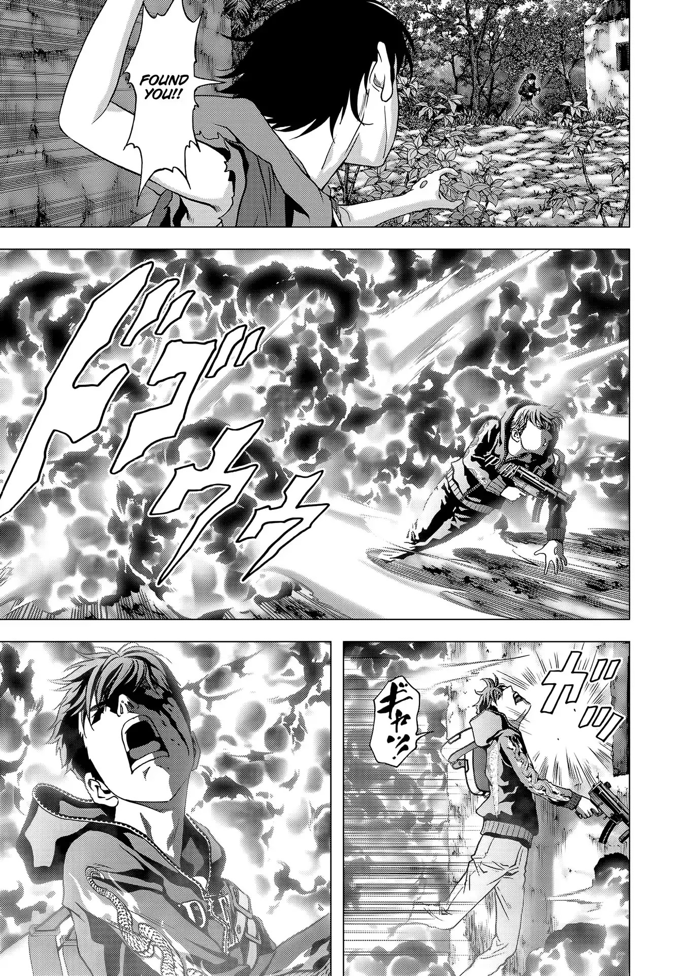Btooom! Chapter 95 page 33 - Chapter 95: The Weight of a Life