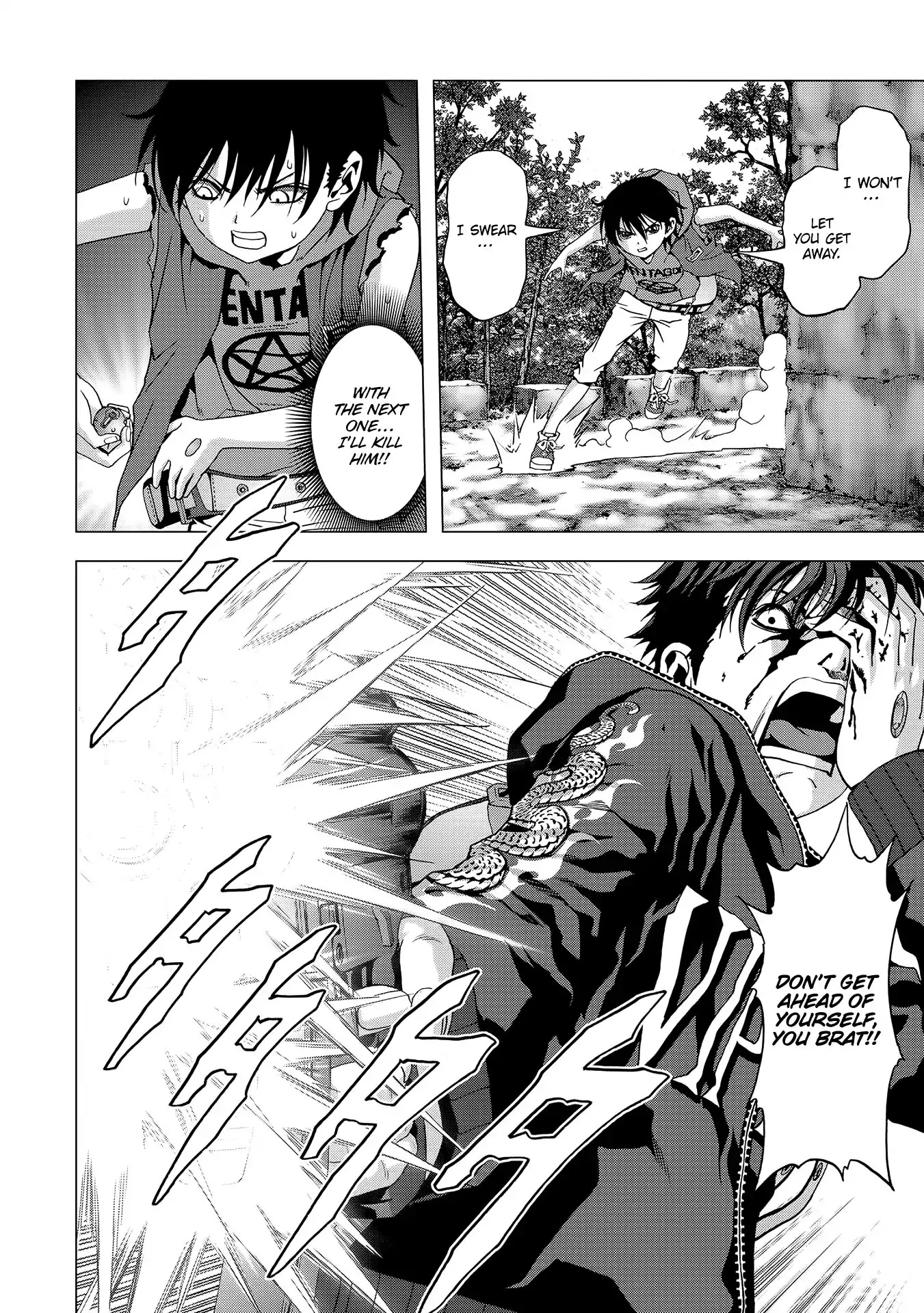 Btooom! Chapter 95 page 34 - Chapter 95: The Weight of a Life