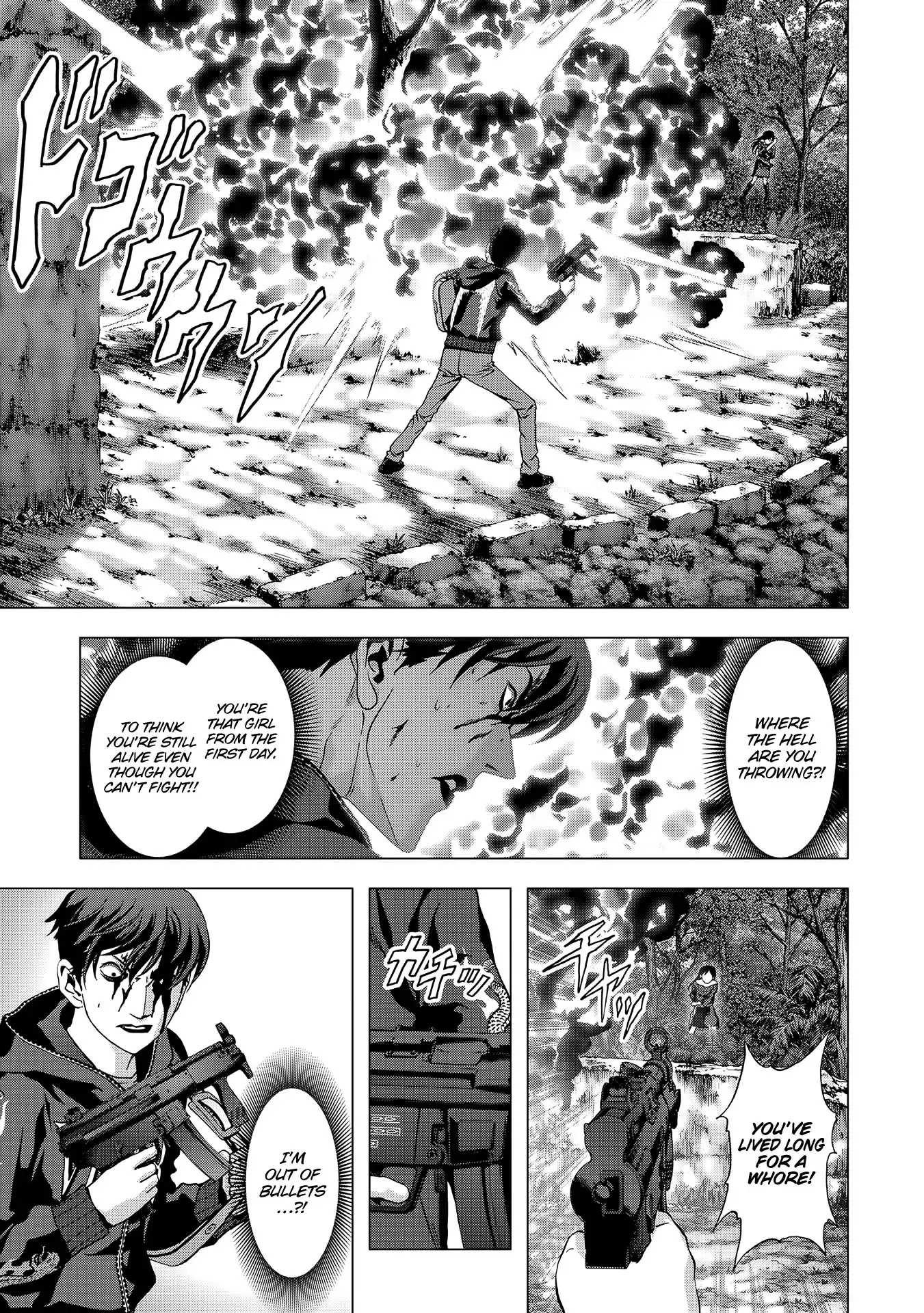 Btooom! Chapter 95 page 39 - Chapter 95: The Weight of a Life