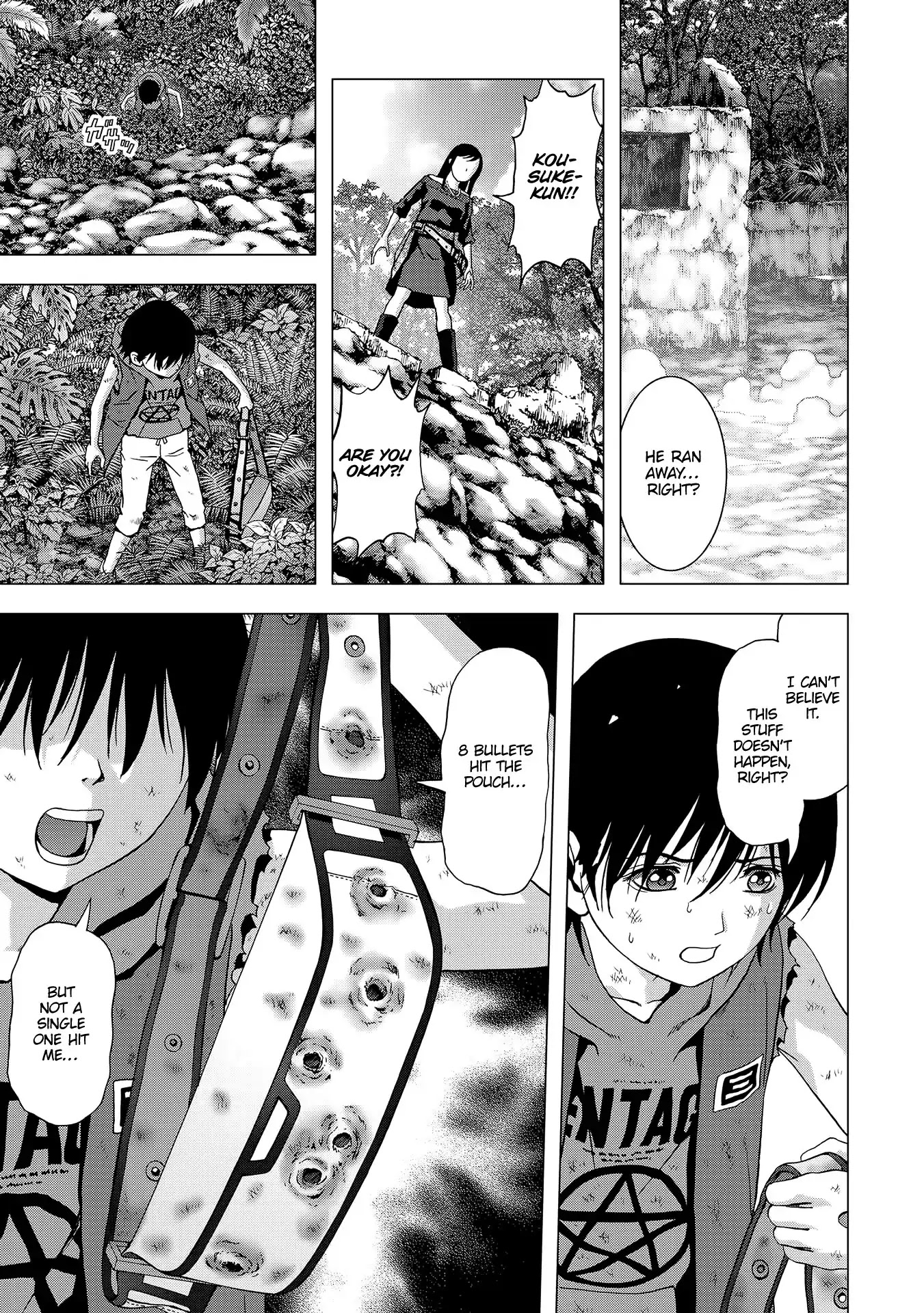 Btooom! Chapter 95 page 41 - Chapter 95: The Weight of a Life
