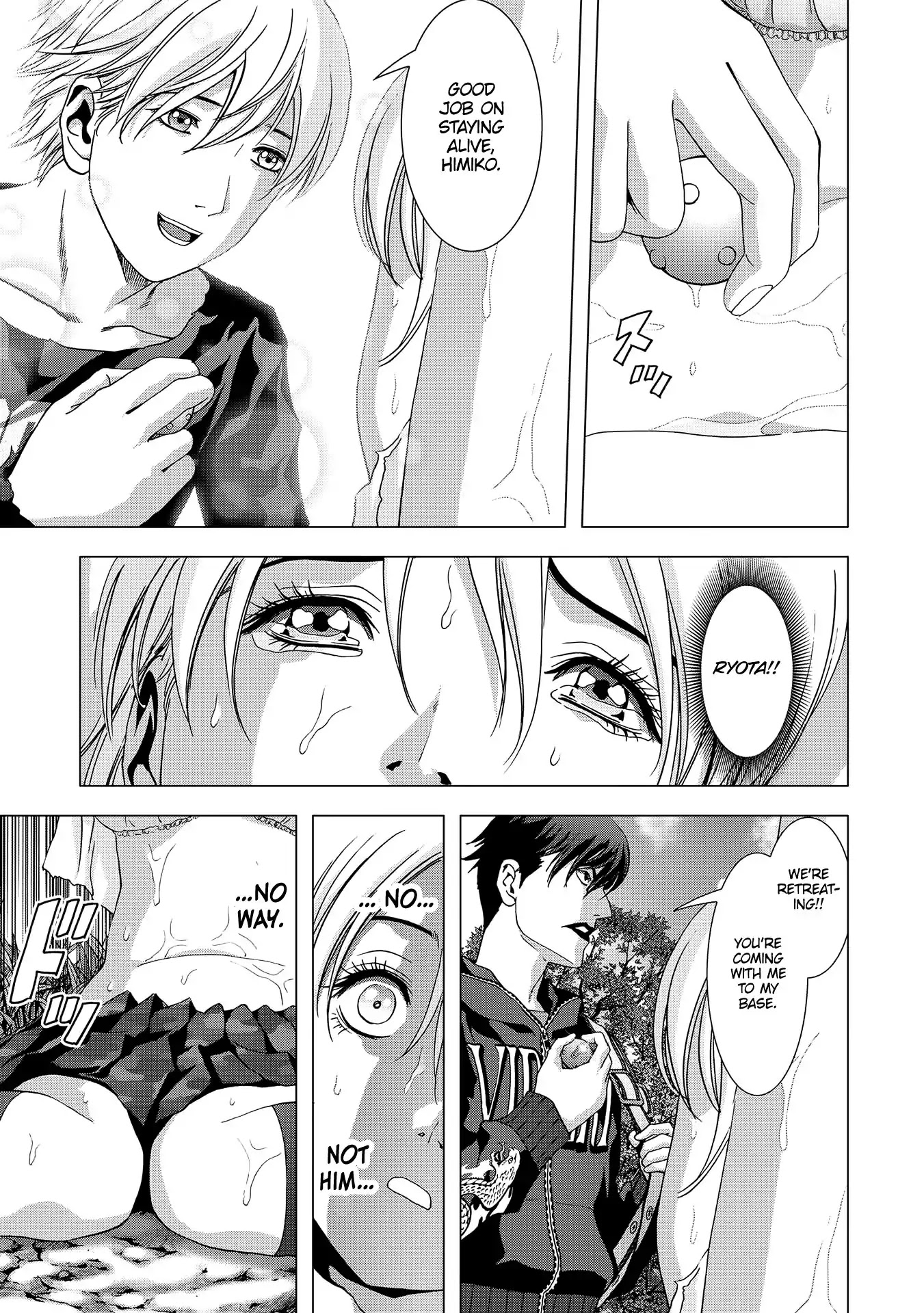 Btooom! Chapter 95 page 43 - Chapter 95: The Weight of a Life