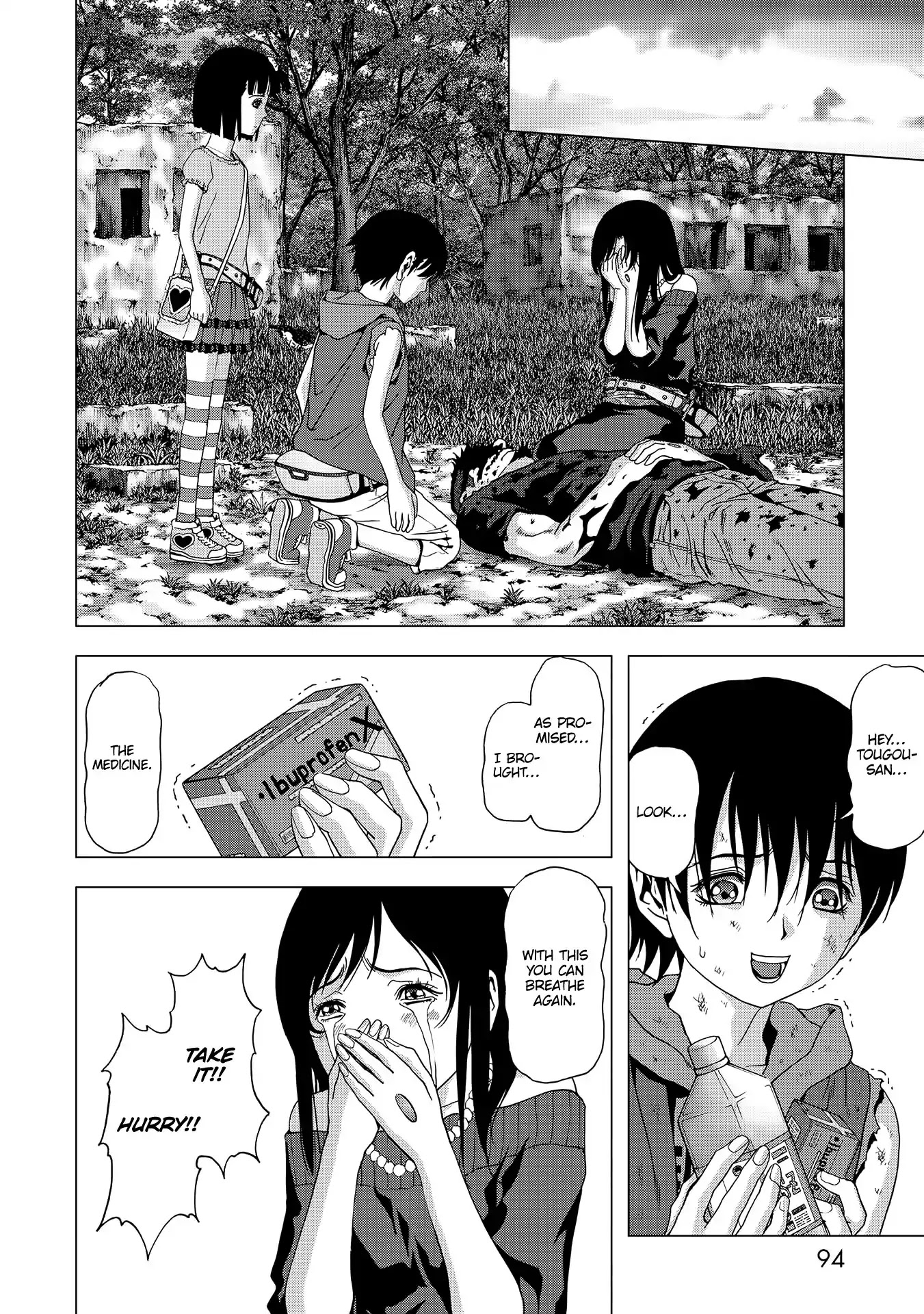 Btooom! Chapter 95 page 44 - Chapter 95: The Weight of a Life