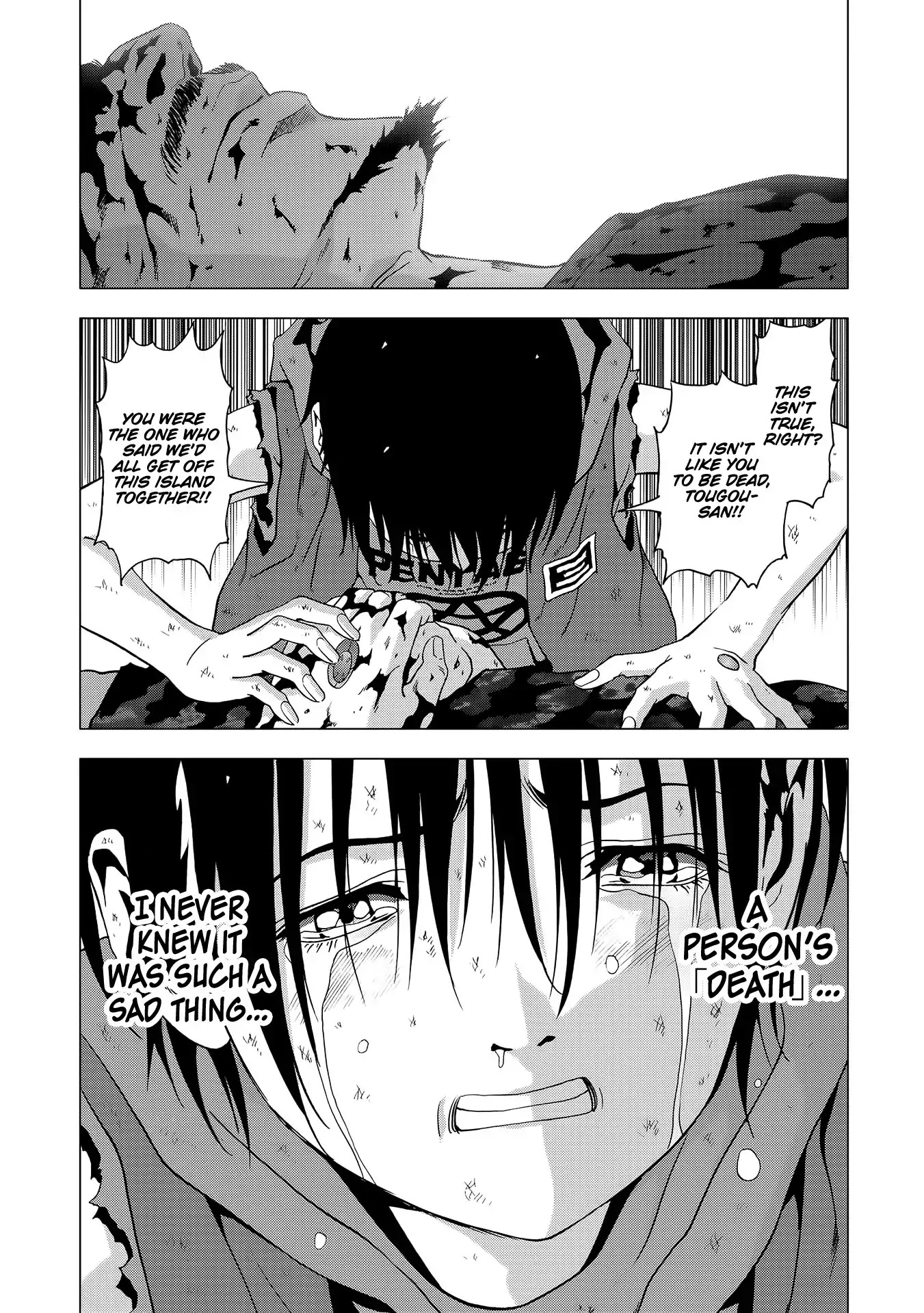 Btooom! Chapter 95 page 45 - Chapter 95: The Weight of a Life