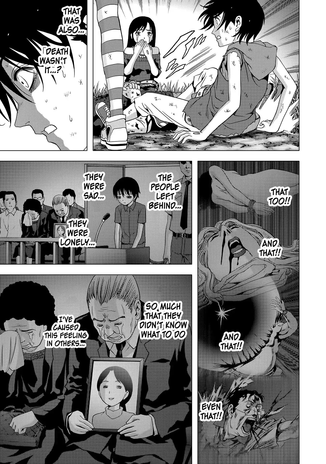 Btooom! Chapter 95 page 47 - Chapter 95: The Weight of a Life