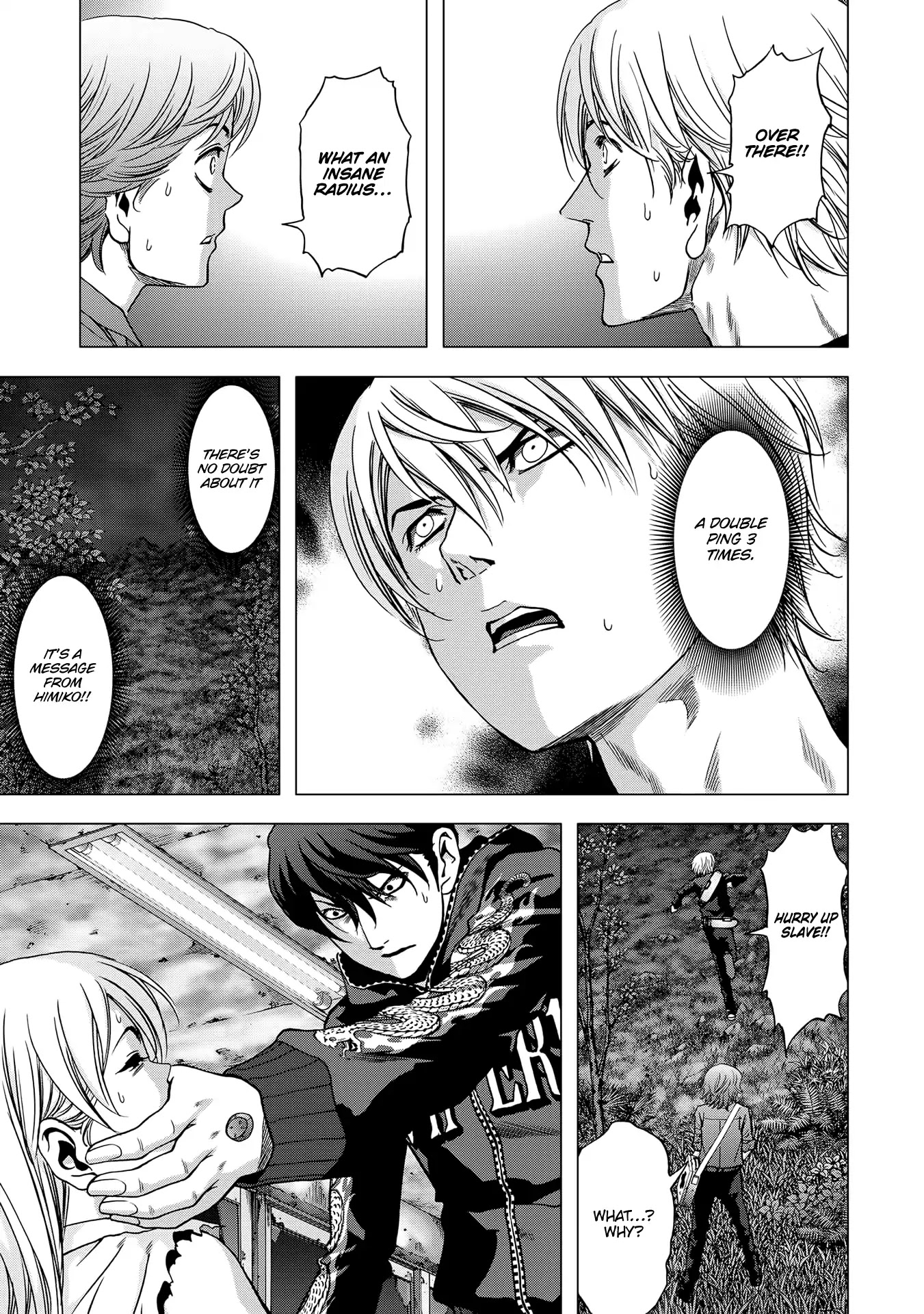 Btooom! Chapter 96 page 10 - Chapter 96: Fortress