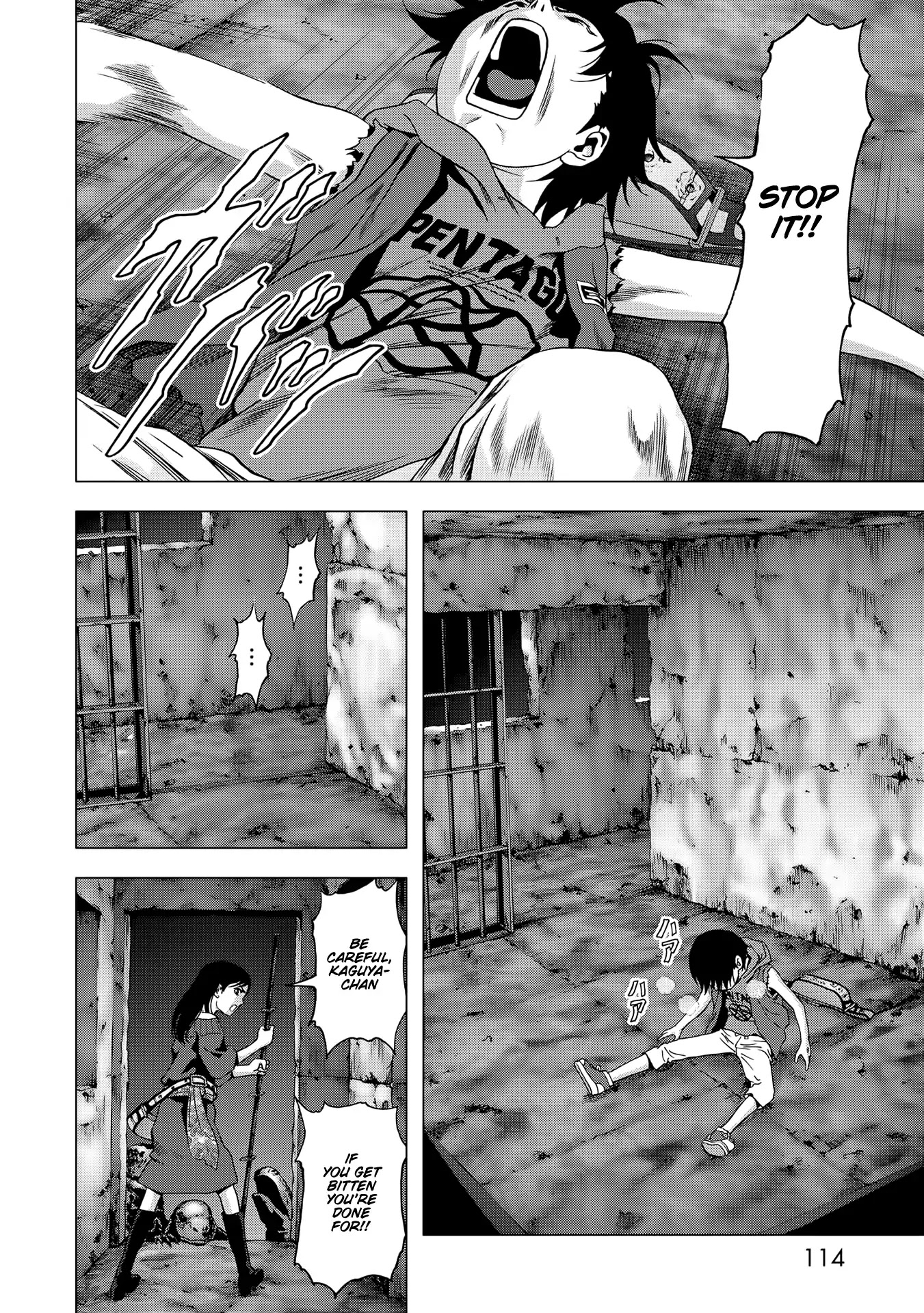 Btooom! Chapter 96 page 14 - Chapter 96: Fortress