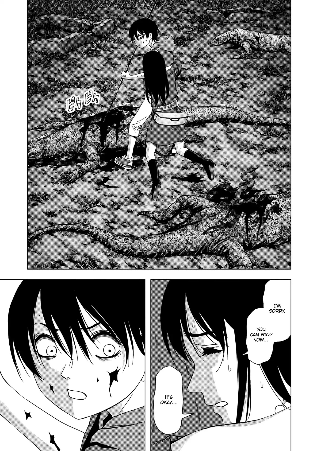 Btooom! Chapter 96 page 21 - Chapter 96: Fortress