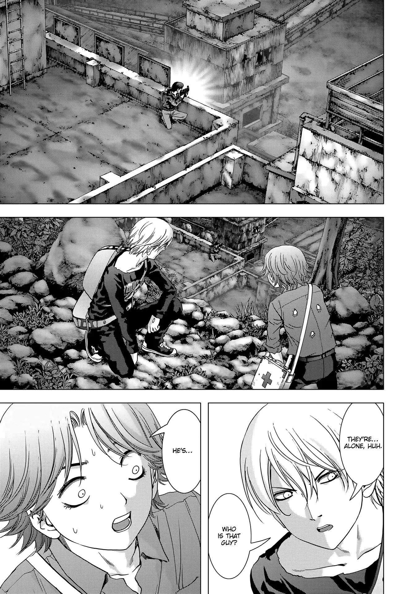 Btooom! Chapter 96 page 27 - Chapter 96: Fortress