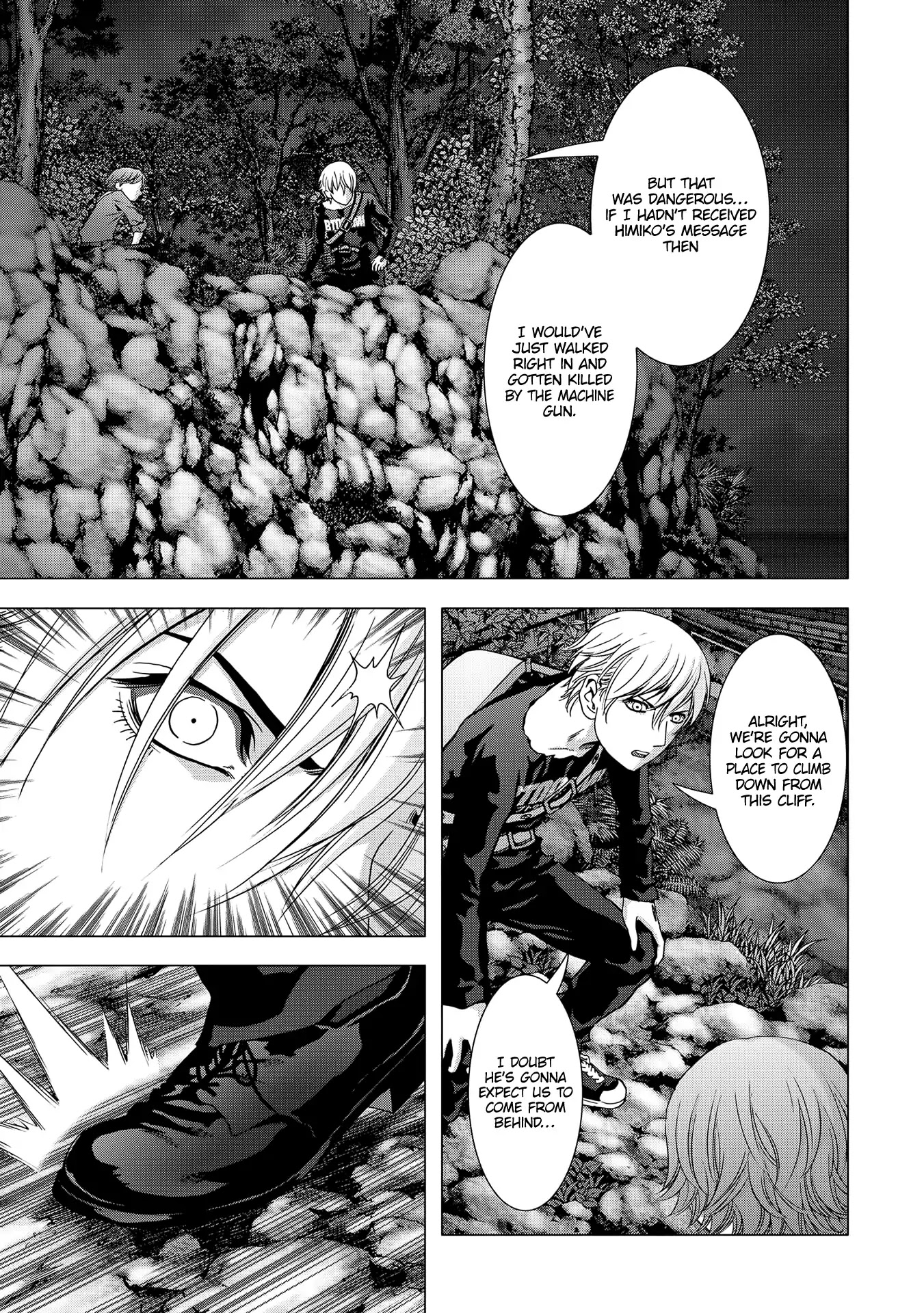 Btooom! Chapter 96 page 29 - Chapter 96: Fortress