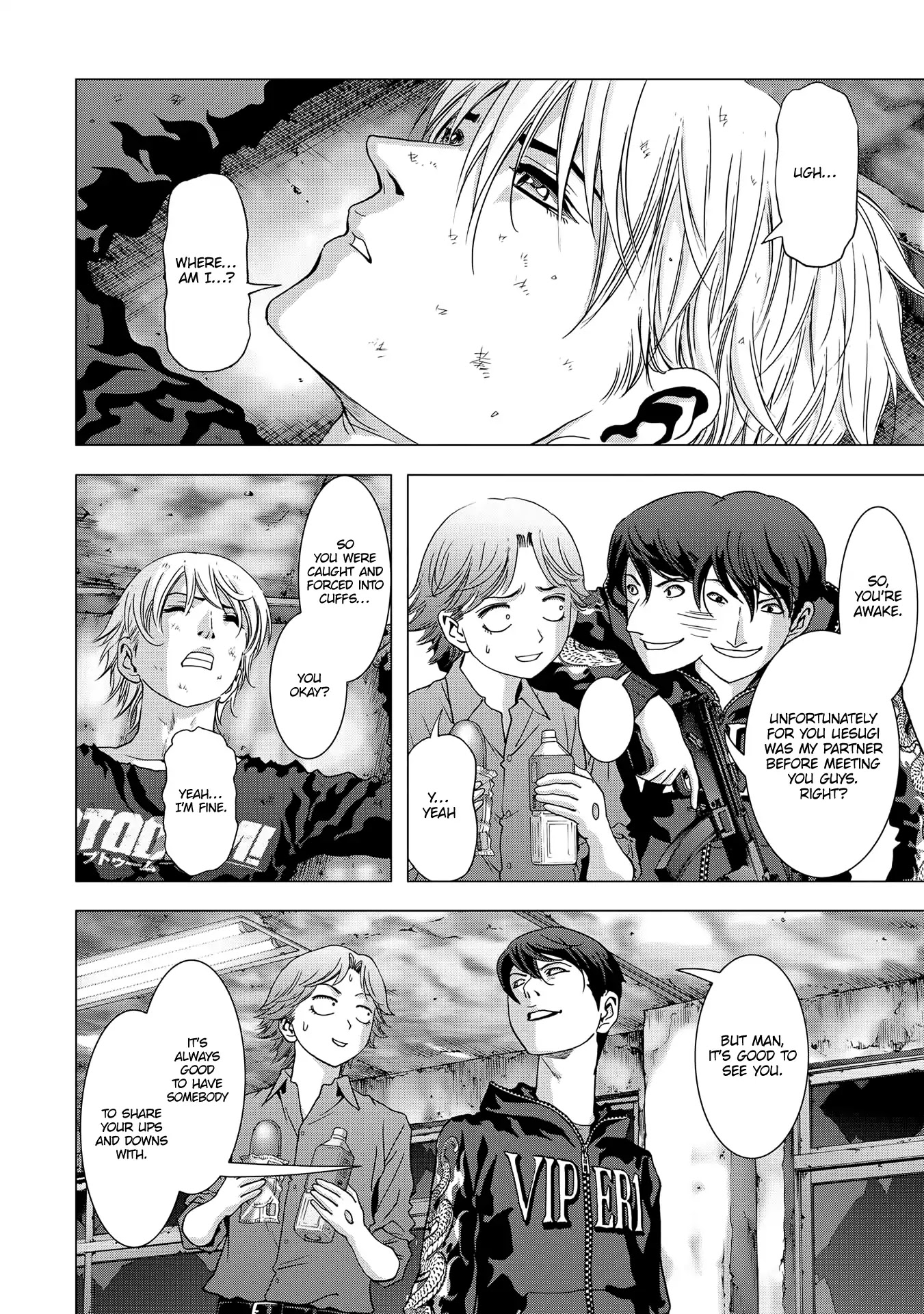 Btooom! Chapter 96 page 34 - Chapter 96: Fortress