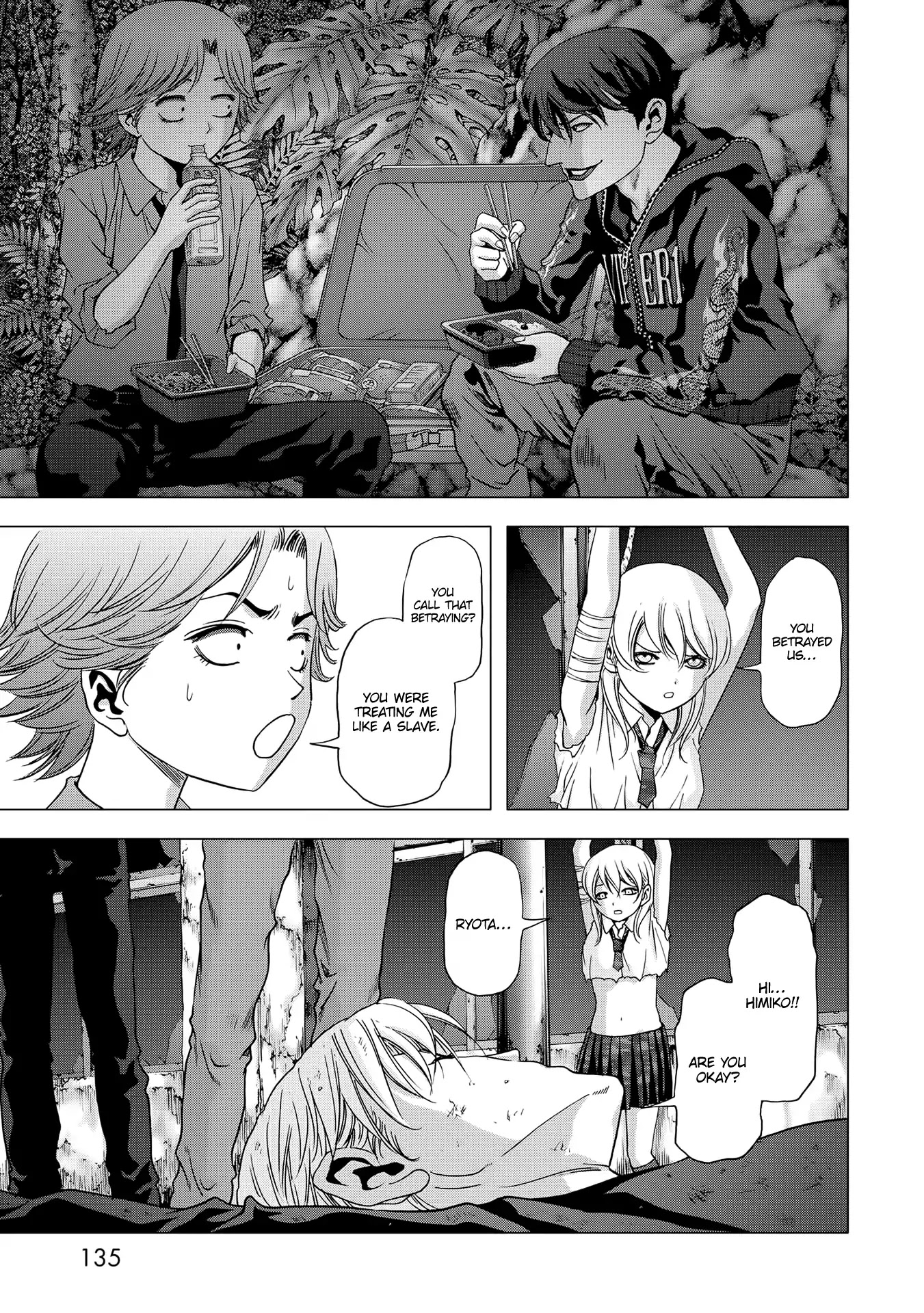 Btooom! Chapter 96 page 35 - Chapter 96: Fortress