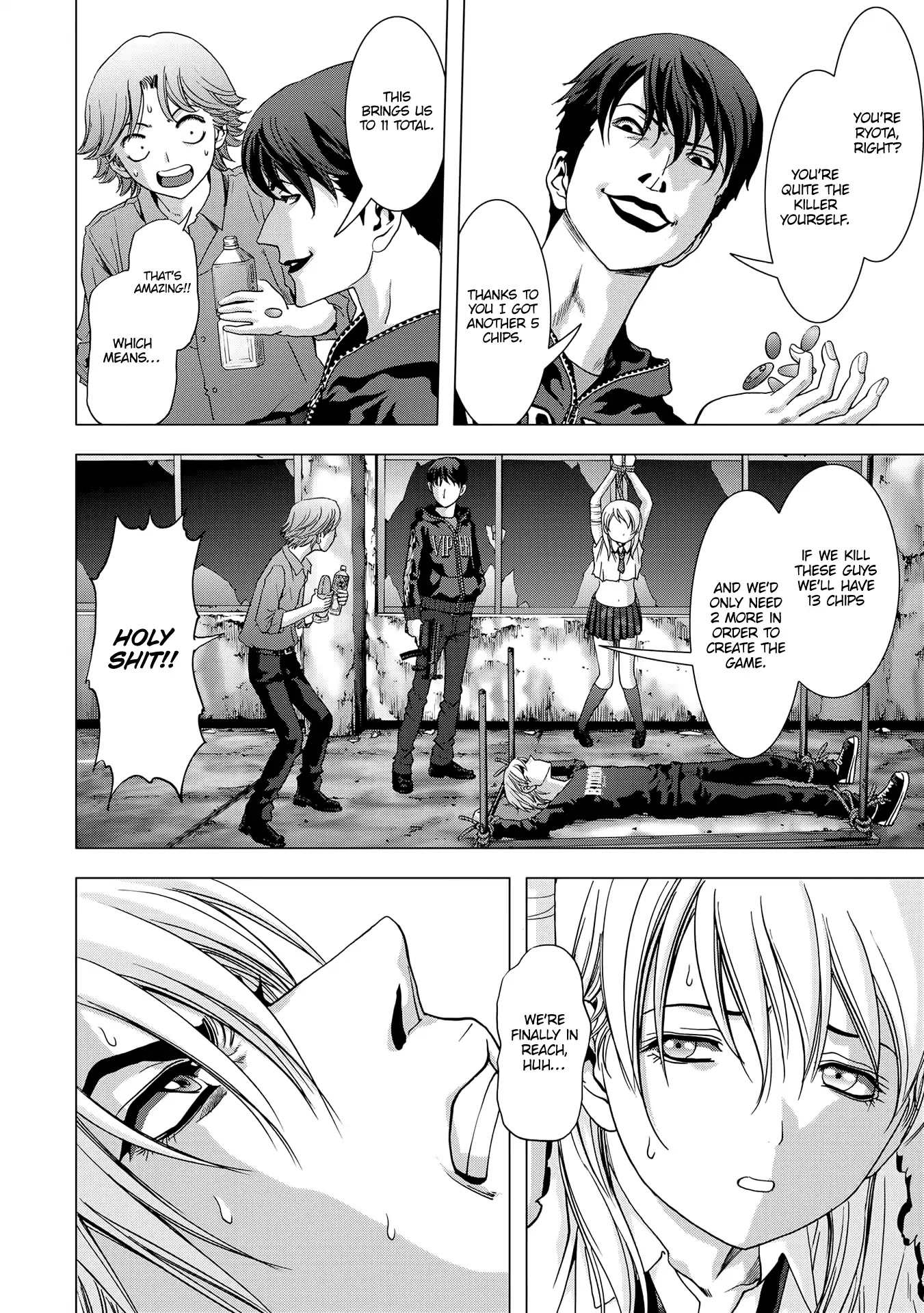Btooom! Chapter 96 page 36 - Chapter 96: Fortress