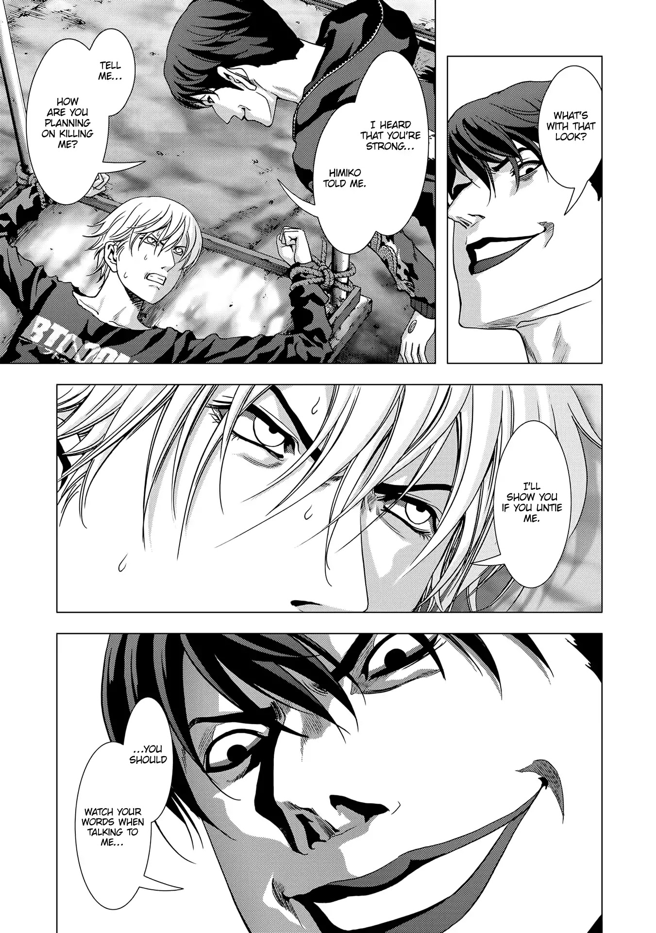 Btooom! Chapter 96 page 37 - Chapter 96: Fortress