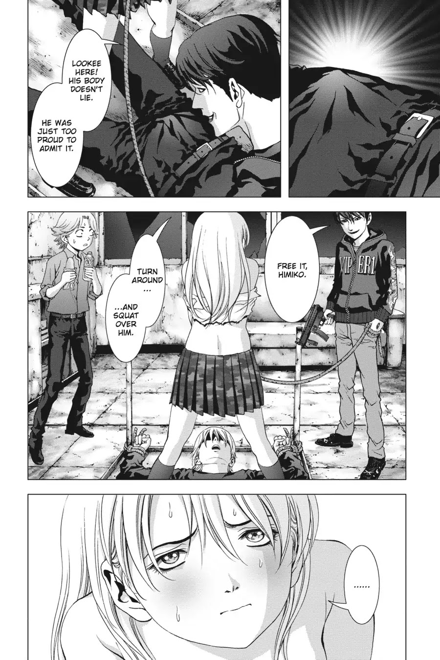Btooom! Chapter 97 page 12 - Chapter 97: Complete Trash