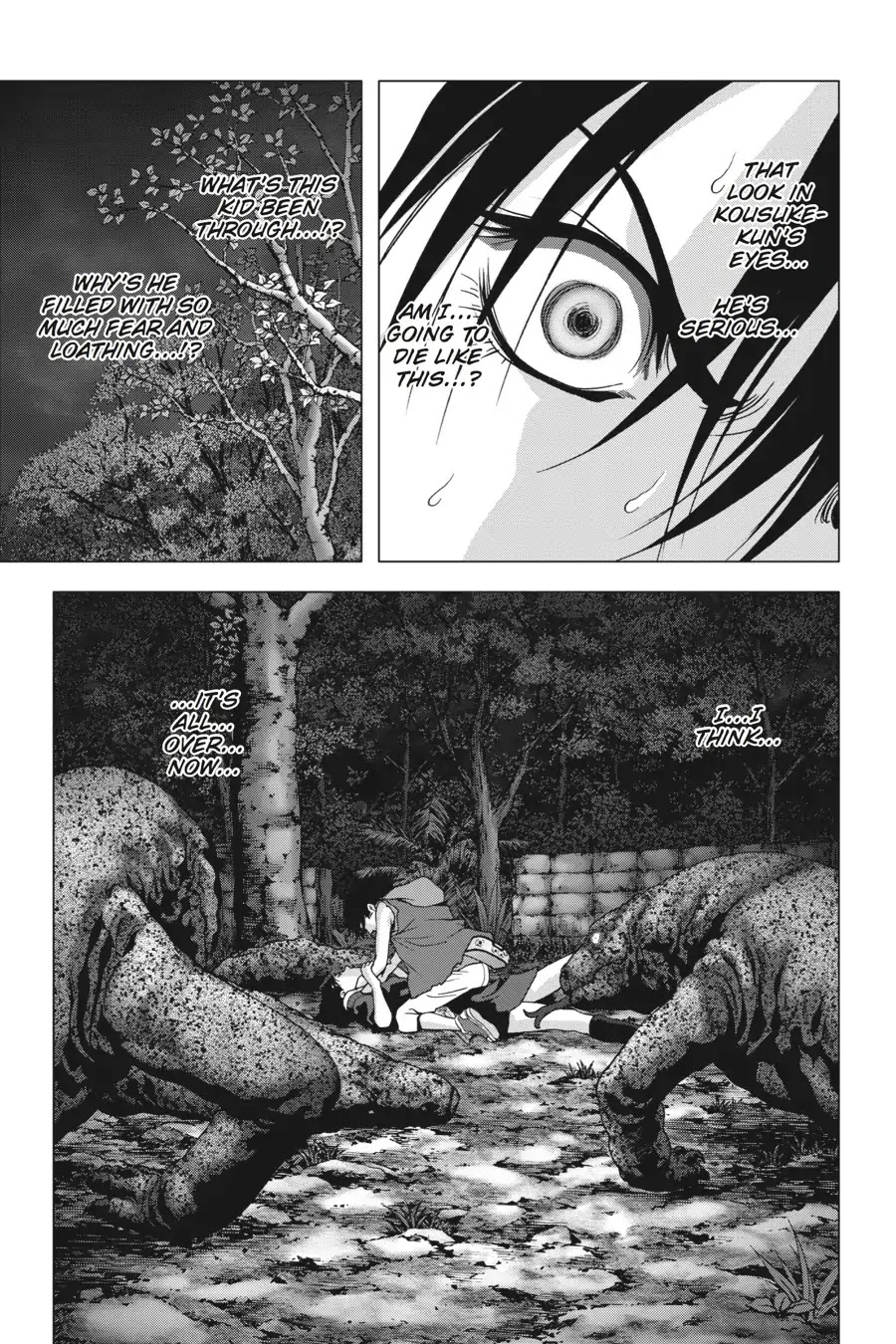 Btooom! Chapter 97 page 17 - Chapter 97: Complete Trash