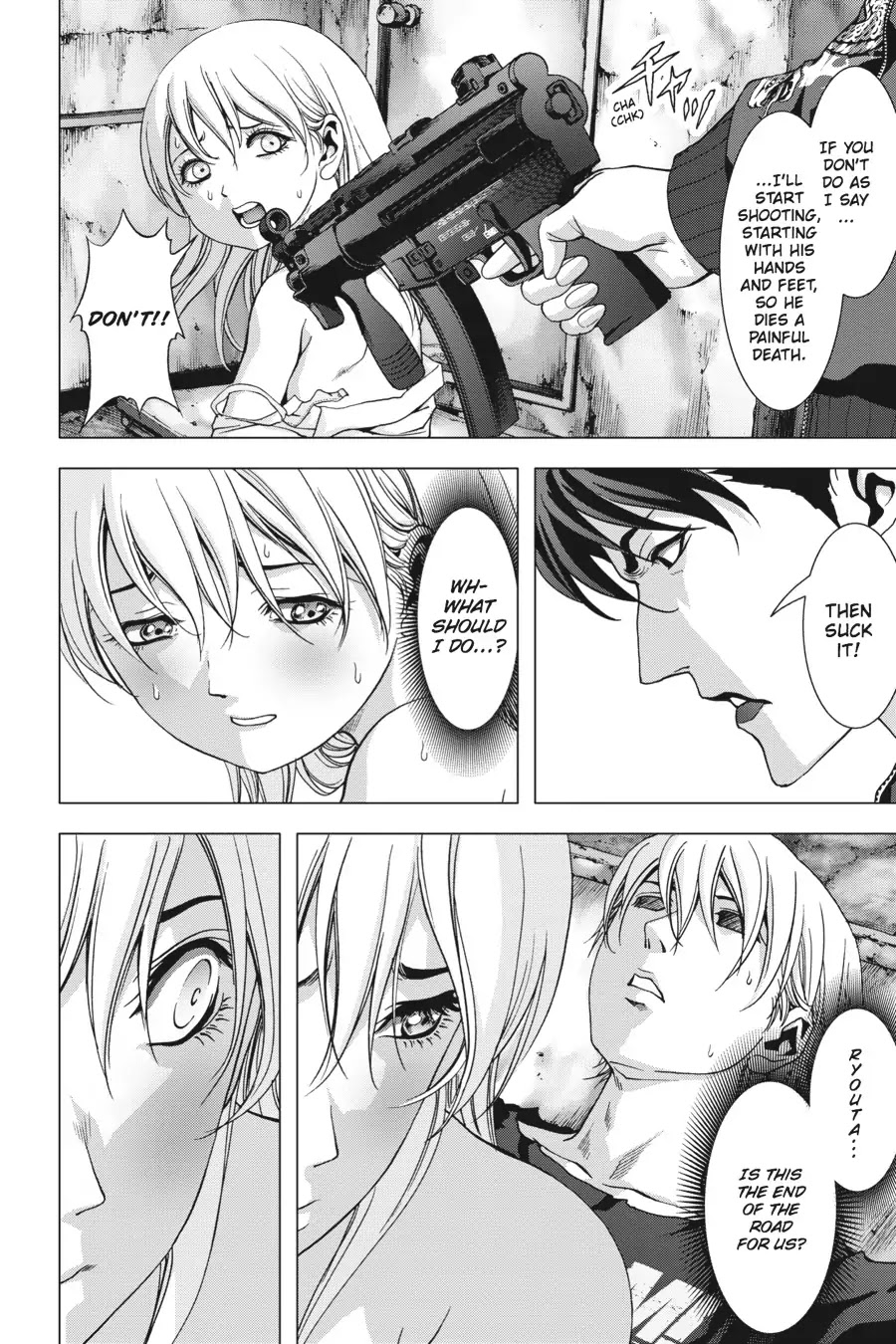 Btooom! Chapter 97 page 24 - Chapter 97: Complete Trash