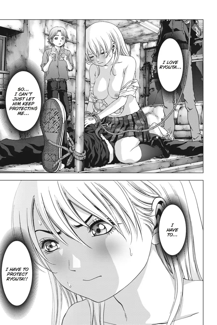 Btooom! Chapter 97 page 27 - Chapter 97: Complete Trash