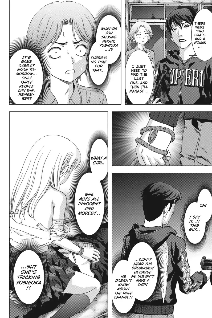 Btooom! Chapter 97 page 30 - Chapter 97: Complete Trash