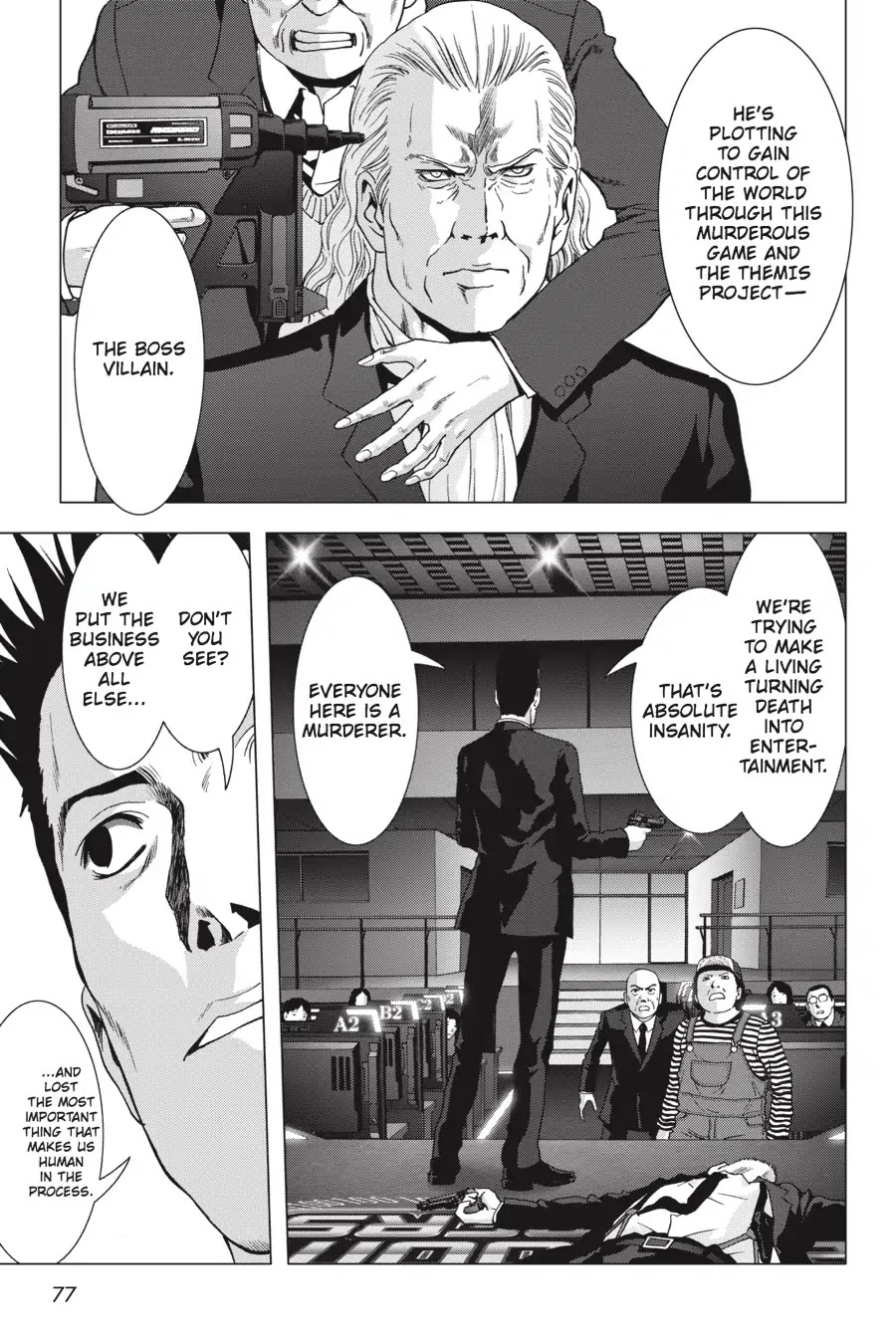 Btooom! Chapter 99 page 25 - Chapter 99: Uprising