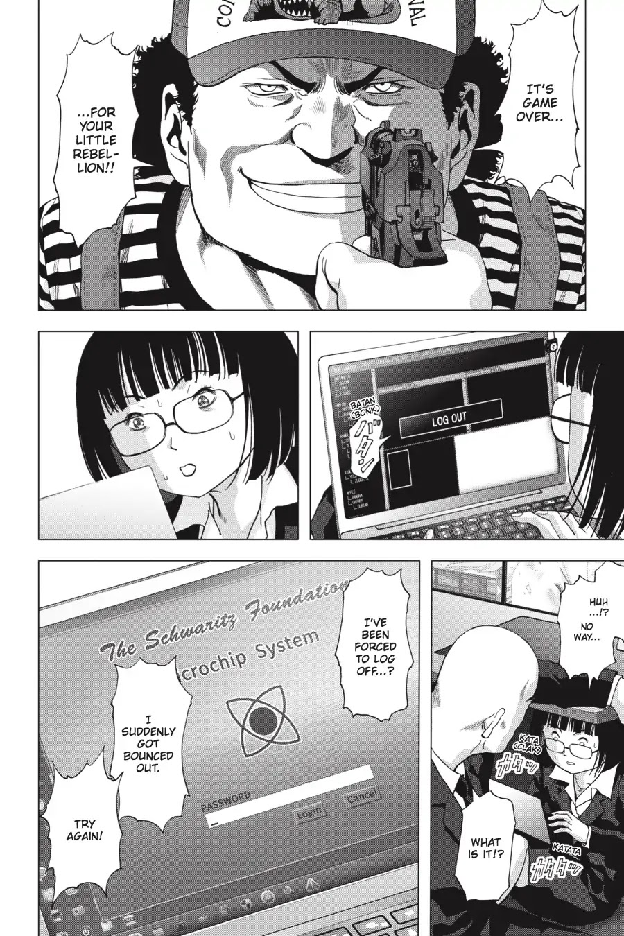 Btooom! Chapter 99 page 34 - Chapter 99: Uprising